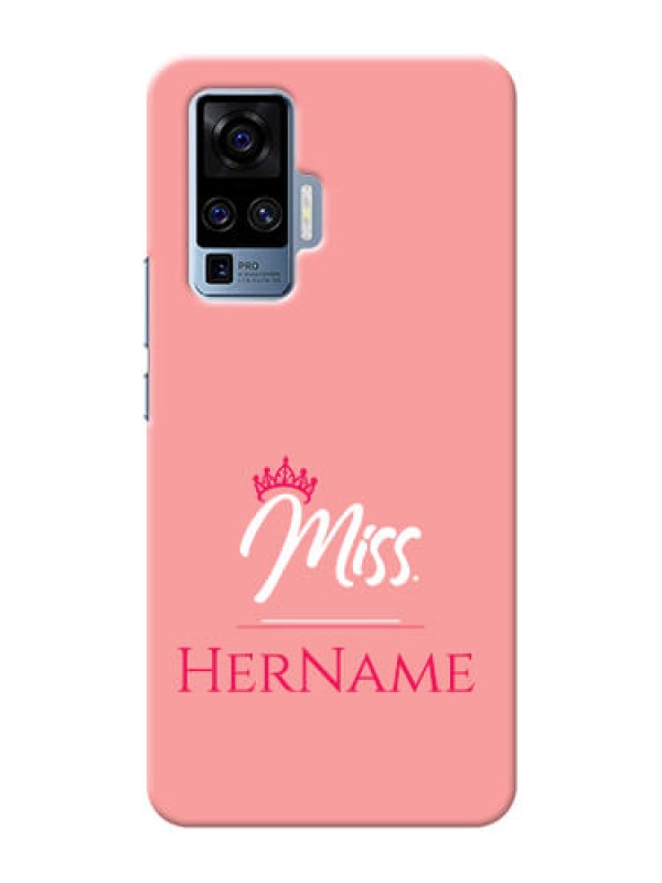 Custom Vivo X50 Pro 5G Custom Phone Case Mrs with Name