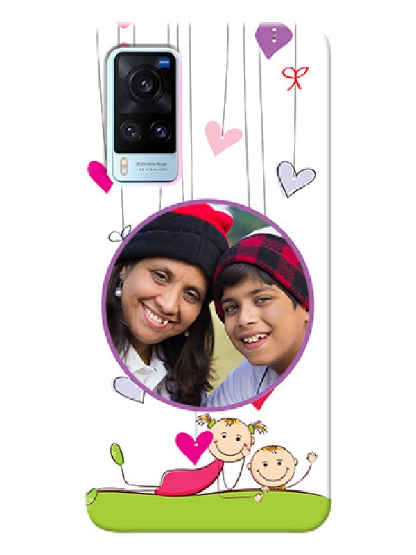 Custom Vivo X60 5G Mobile Cases: Cute Kids Phone Case Design