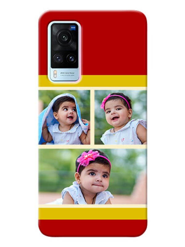 Custom Vivo X60 5G mobile phone cases: Multiple Pic Upload Design