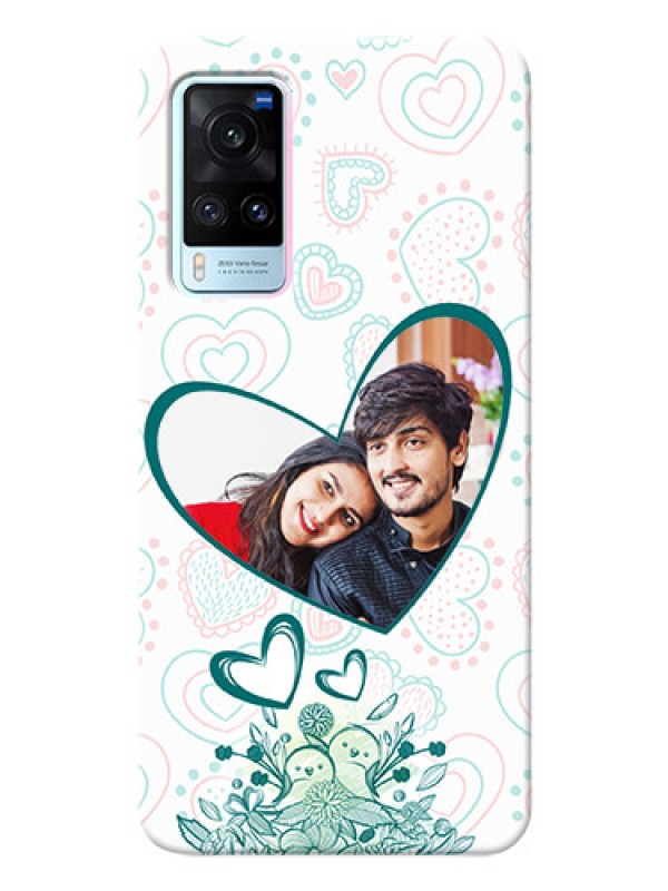 Custom Vivo X60 5G Personalized Mobile Cases: Premium Couple Design