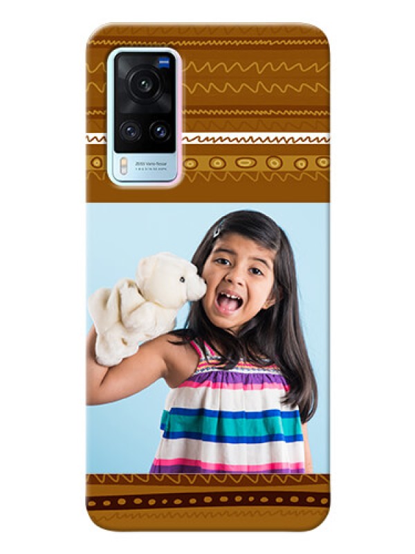 Custom Vivo X60 5G Mobile Covers: Friends Picture Upload Design 