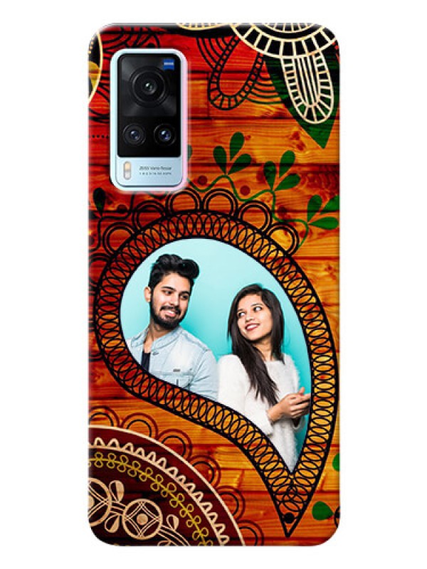 Custom Vivo X60 5G custom mobile cases: Abstract Colorful Design