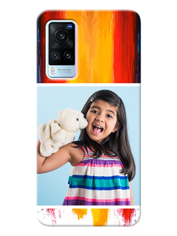 Custom Vivo X60 5G custom phone covers: Multi Color Design