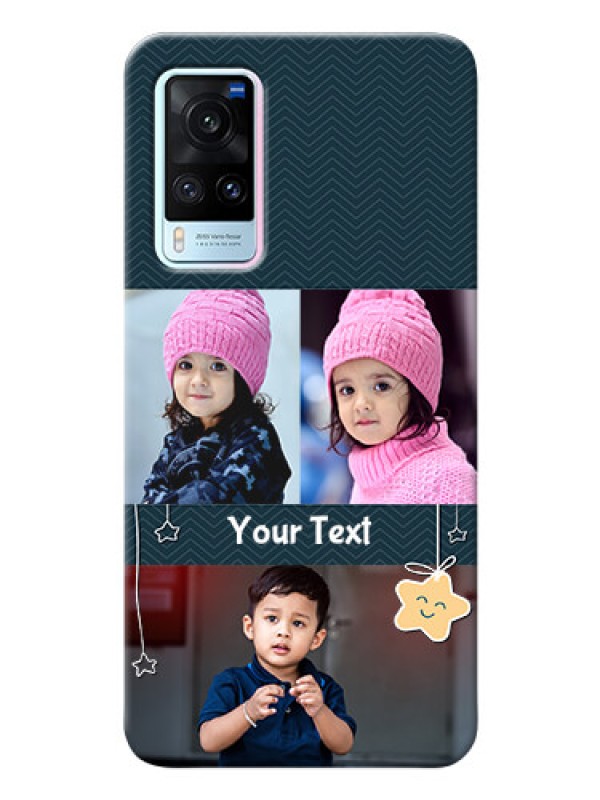 Custom Vivo X60 5G Mobile Back Covers Online: Hanging Stars Design