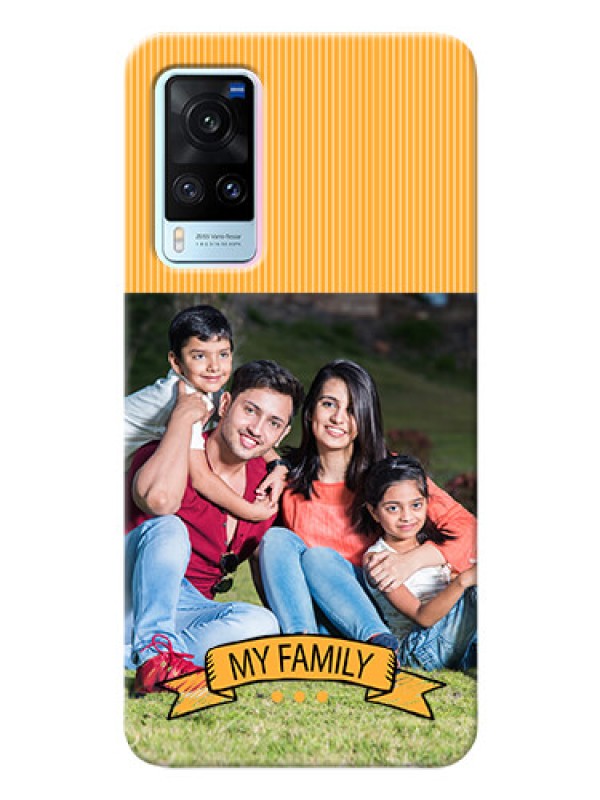 Custom Vivo X60 5G Personalized Mobile Cases: My Family Design