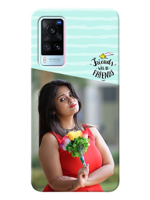 Custom Vivo X60 5G Mobile Back Covers: Friends Picture Icon Design