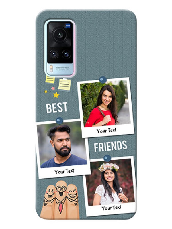 Custom Vivo X60 5G Mobile Cases: Sticky Frames and Friendship Design