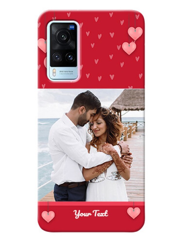 Custom Vivo X60 5G Mobile Back Covers: Valentines Day Design