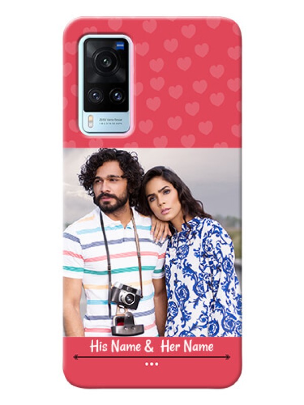 Custom Vivo X60 5G Mobile Cases: Simple Love Design