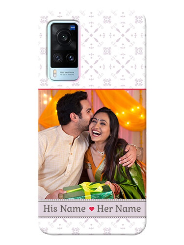 Custom Vivo X60 5G Phone Cases with Photo and Ethnic Design
