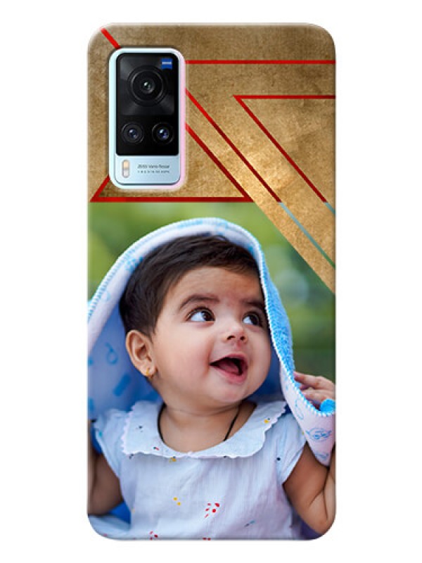 Custom Vivo X60 5G mobile phone cases: Gradient Abstract Texture Design