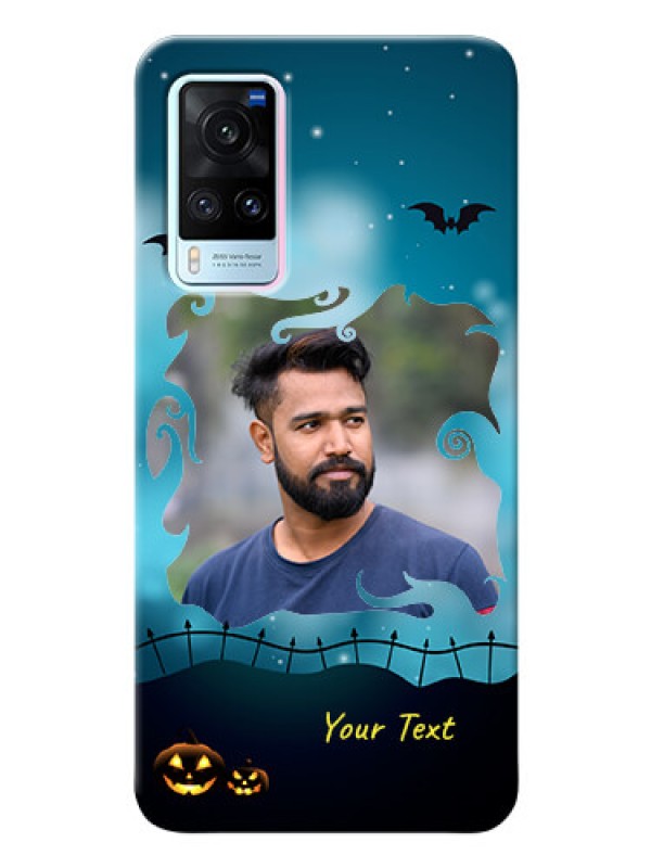 Custom Vivo X60 5G Personalised Phone Cases: Halloween frame design