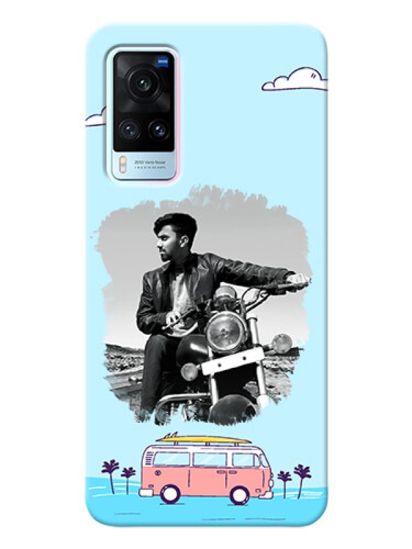 Custom Vivo X60 5G Mobile Covers Online: Travel & Adventure Design