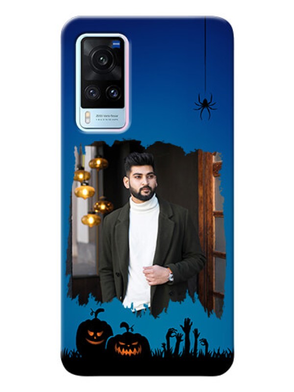 Custom Vivo X60 5G mobile cases online with pro Halloween design 