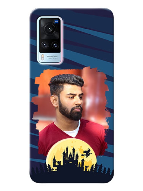 Custom Vivo X60 5G Back Covers: Halloween Witch Design 