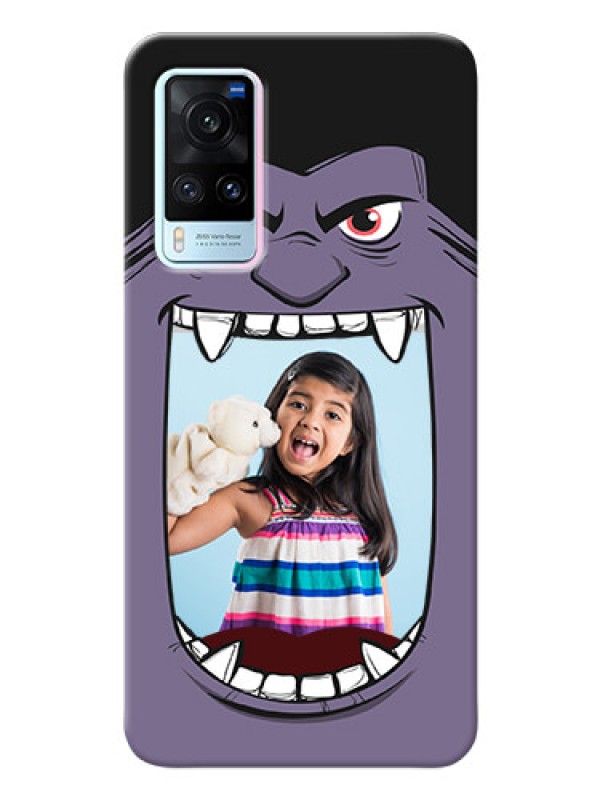Custom Vivo X60 5G Personalised Phone Covers: Angry Monster Design