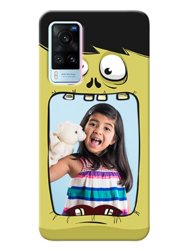 Custom Vivo X60 5G Mobile Covers: Cartoon monster back case Design