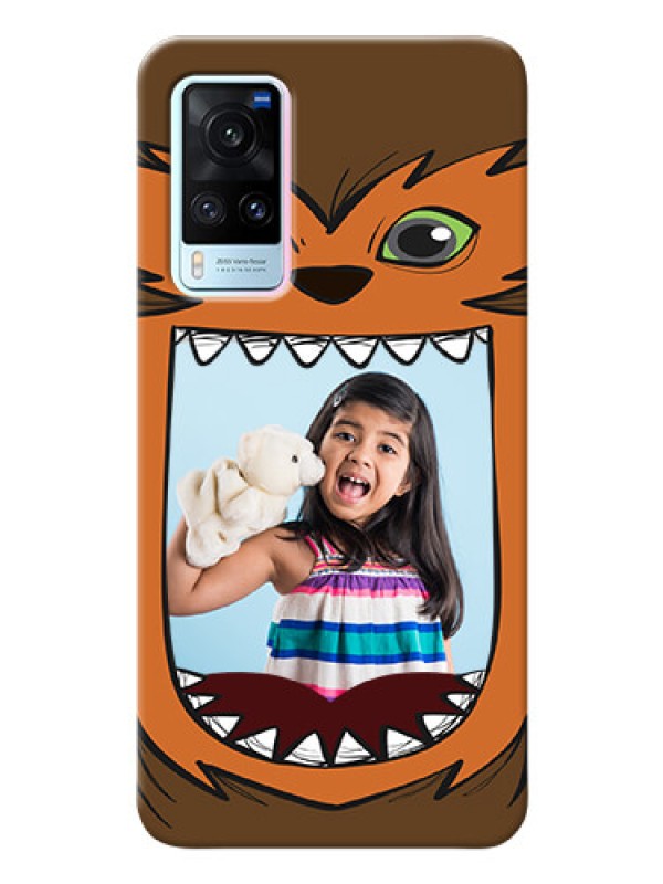 Custom Vivo X60 5G Phone Covers: Owl Monster Back Case Design