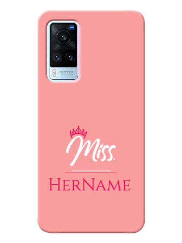 Custom Vivo X60 5G Custom Phone Case Mrs with Name