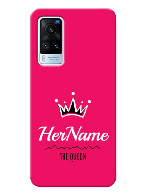 Custom Vivo X60 5G Queen Phone Case with Name