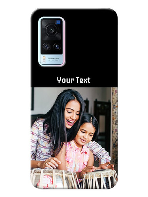 Custom Vivo X60 5G Photo with Name on Phone Case