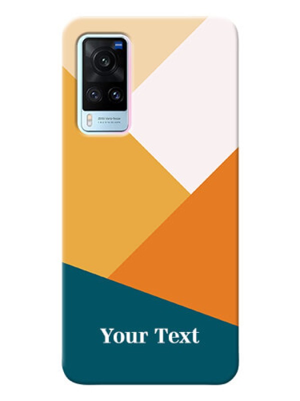 Custom Vivo X60 5G Custom Phone Cases: Stacked Multi-colour Design