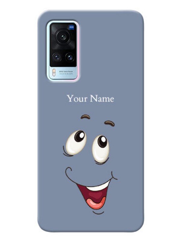 Custom Vivo X60 5G Phone Back Covers: Laughing Cartoon Face Design