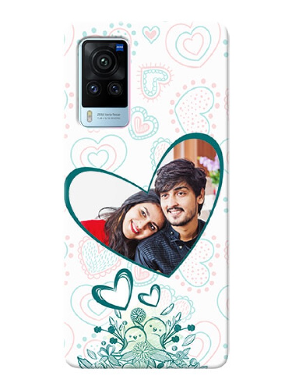 Custom Vivo X60 Pro 5G Personalized Mobile Cases: Premium Couple Design