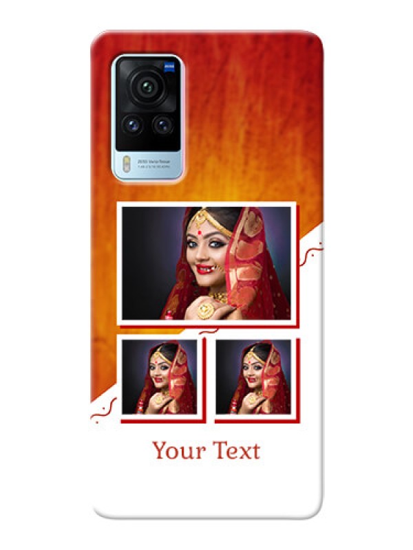 Custom Vivo X60 Pro 5G Personalised Phone Cases: Wedding Memories Design  