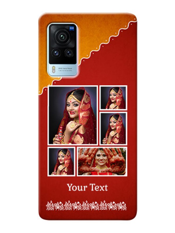 Custom Vivo X60 Pro 5G customized phone cases: Wedding Pic Upload Design