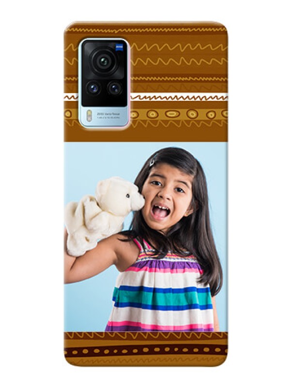 Custom Vivo X60 Pro 5G Mobile Covers: Friends Picture Upload Design 