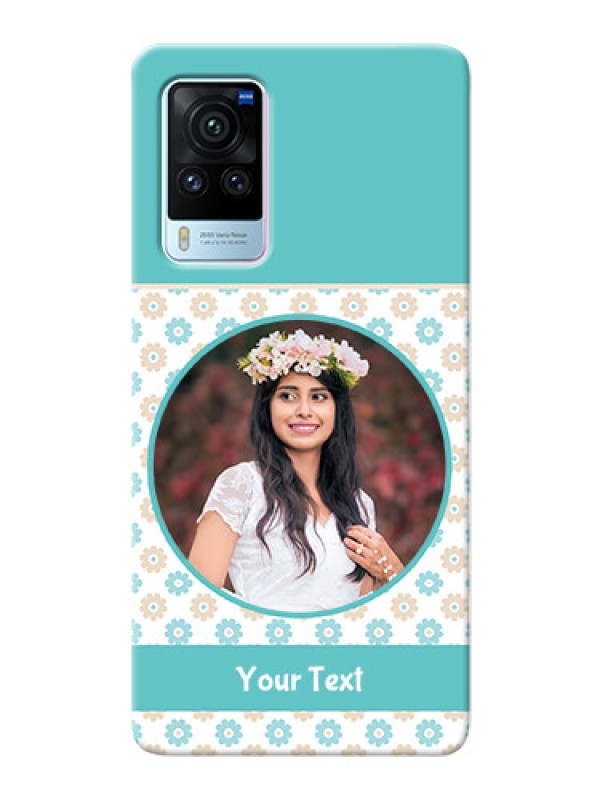 Custom Vivo X60 Pro 5G Custom Mobile Back Covers: Beautiful Flowers Design