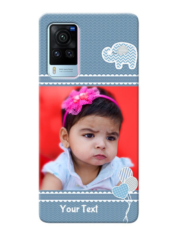 Custom Vivo X60 Pro 5G Custom Phone Covers with Kids Pattern Design