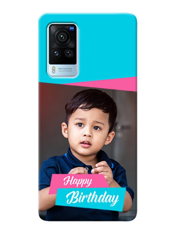 Custom Vivo X60 Pro 5G Mobile Covers: Image Holder with 2 Color Design