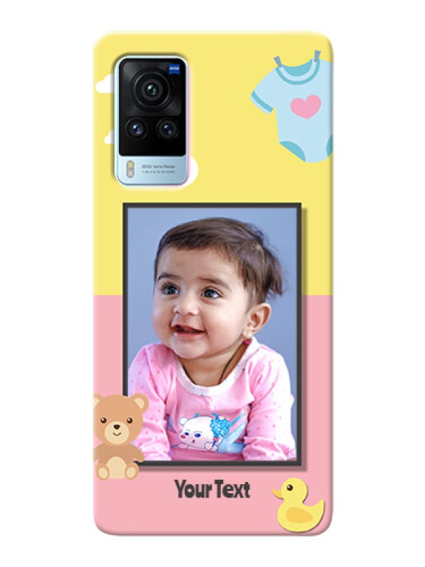Custom Vivo X60 Pro 5G Back Covers: Kids 2 Color Design