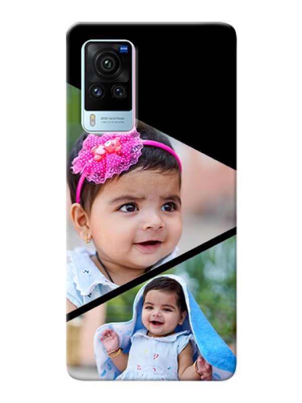 Custom Vivo X60 Pro 5G mobile back covers online: Semi Cut Design