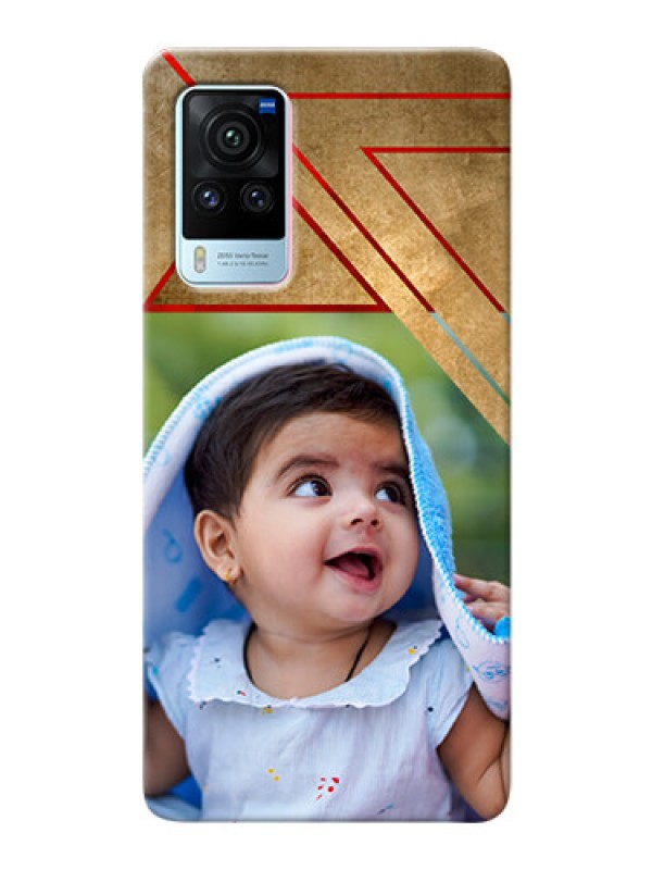 Custom Vivo X60 Pro 5G mobile phone cases: Gradient Abstract Texture Design