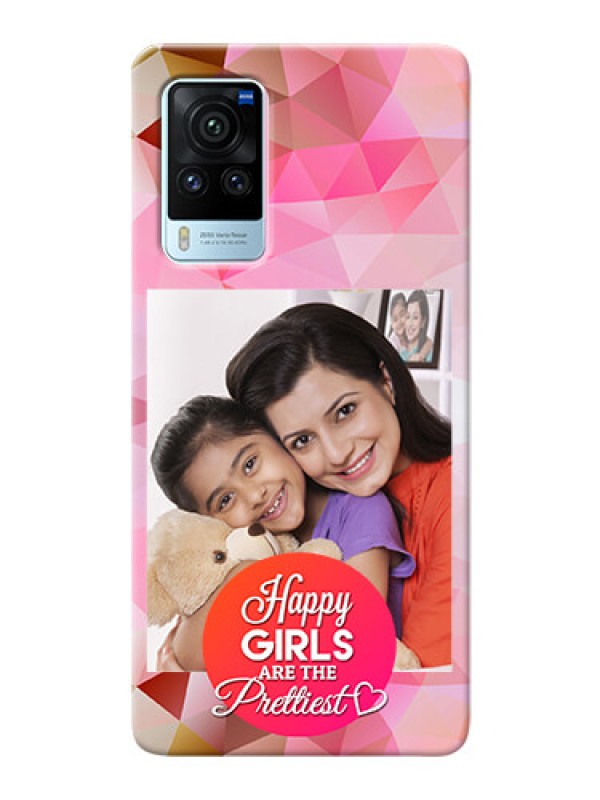 Custom Vivo X60 Pro 5G Personalized Phone Covers: Abstract Triangle Design