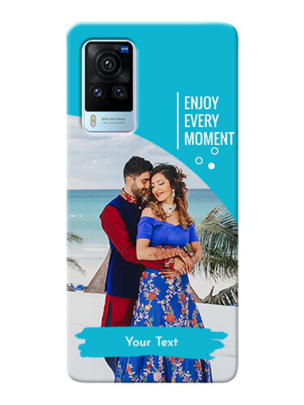 Custom Vivo X60 Pro 5G Personalized Phone Covers: Happy Moment Design
