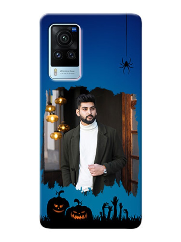 Custom Vivo X60 Pro 5G mobile cases online with pro Halloween design 