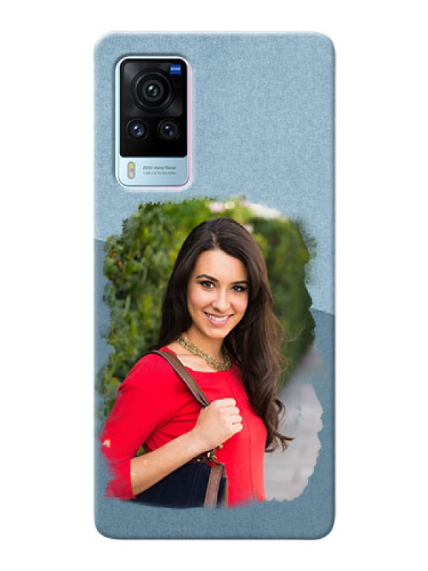 Custom Vivo X60 Pro 5G custom mobile phone covers: Grunge Line Art Design