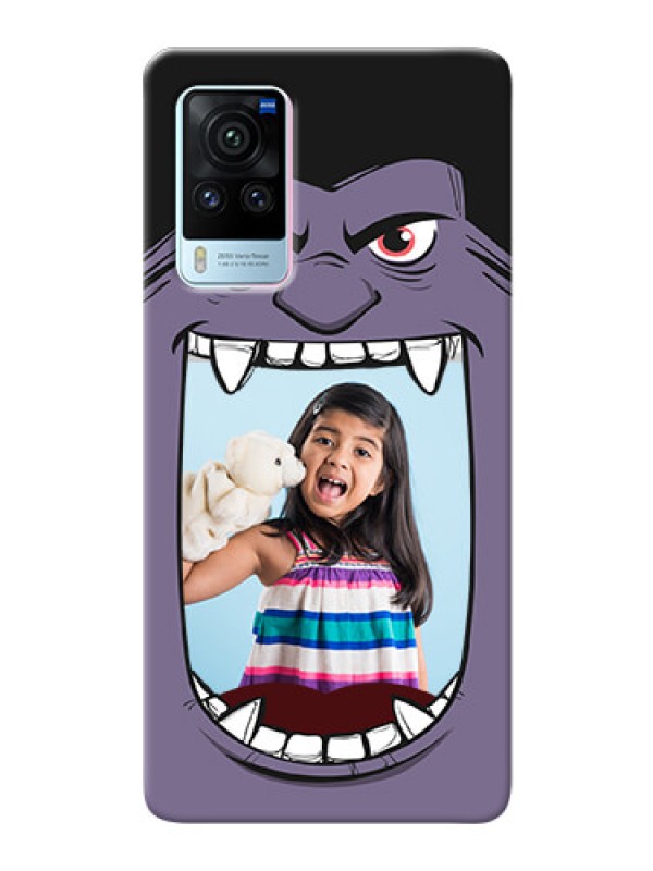 Custom Vivo X60 Pro 5G Personalised Phone Covers: Angry Monster Design