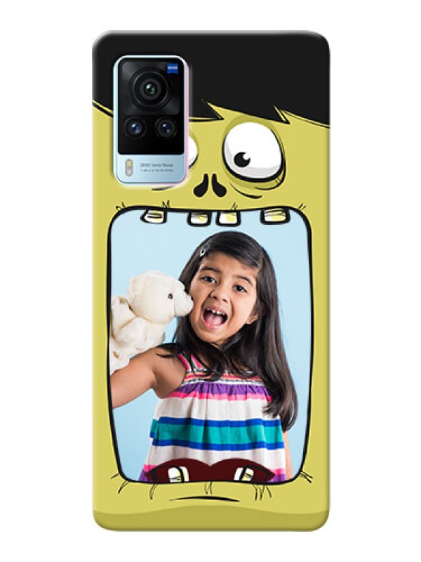 Custom Vivo X60 Pro 5G Mobile Covers: Cartoon monster back case Design