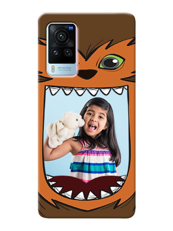 Custom Vivo X60 Pro 5G Phone Covers: Owl Monster Back Case Design