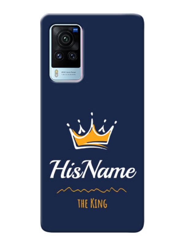 Custom Vivo X60 Pro 5G King Phone Case with Name