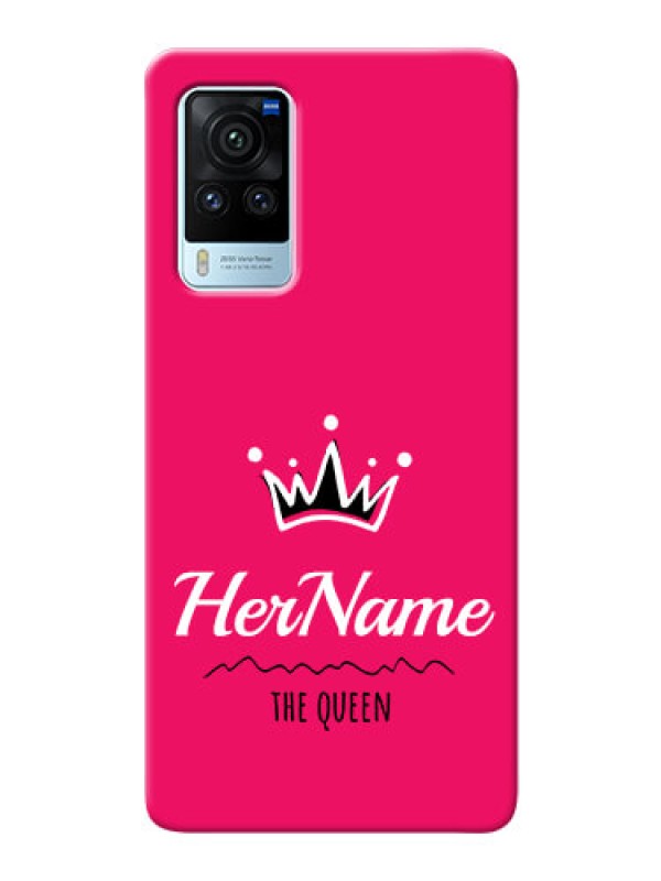 Custom Vivo X60 Pro 5G Queen Phone Case with Name