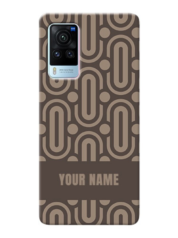 Custom Vivo X60 Pro 5G Custom Phone Covers: Captivating Zero Pattern Design