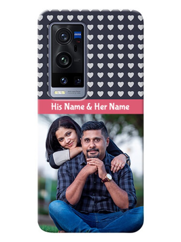 Custom Vivo X60 Pro Plus 5G Custom Mobile Case with Love Symbols Design
