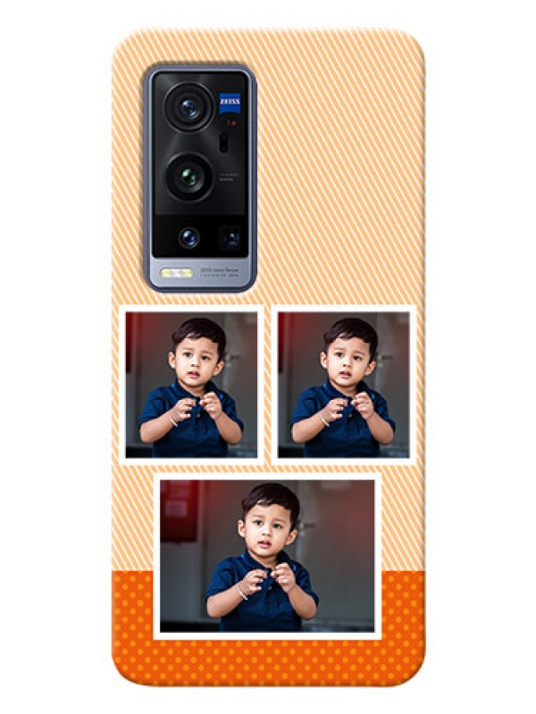 Custom Vivo X60 Pro Plus 5G Mobile Back Covers: Bulk Photos Upload Design