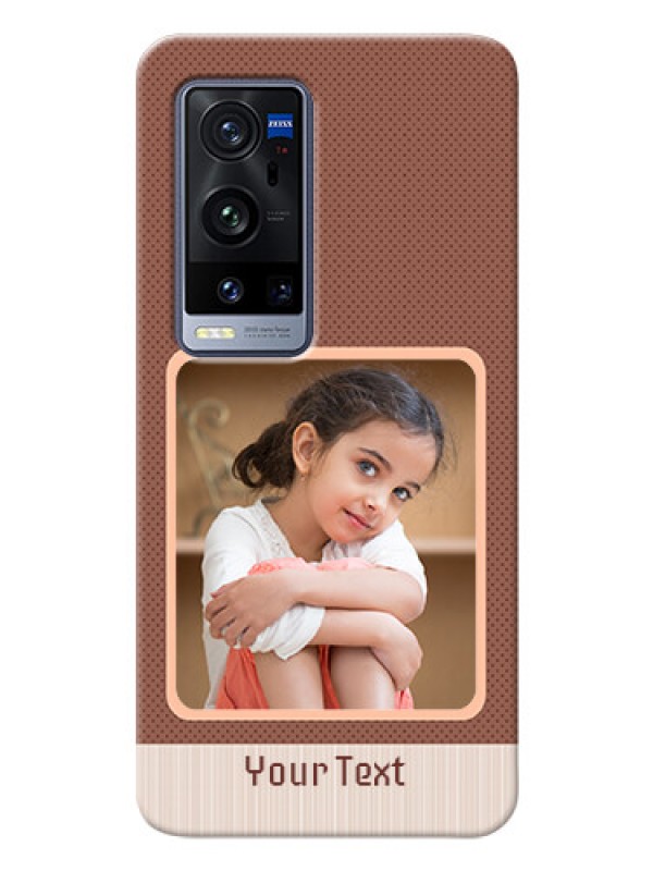Custom Vivo X60 Pro Plus 5G Phone Covers: Simple Pic Upload Design
